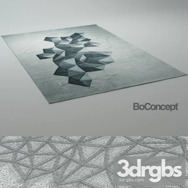 Origami Carpets Boconcept 3D Model Free