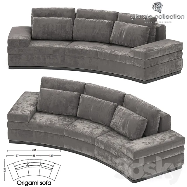 Origami GIORGIO COLLECTION 3D Model