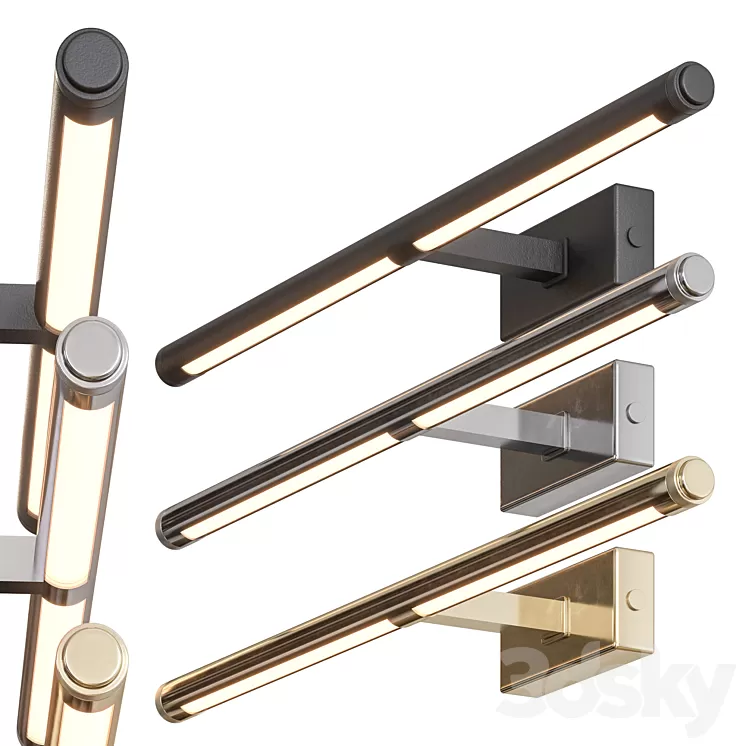 Original BTC Cooper Picture Light Long 3D Model