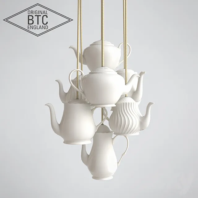 Original BTC Teapot 3D Model