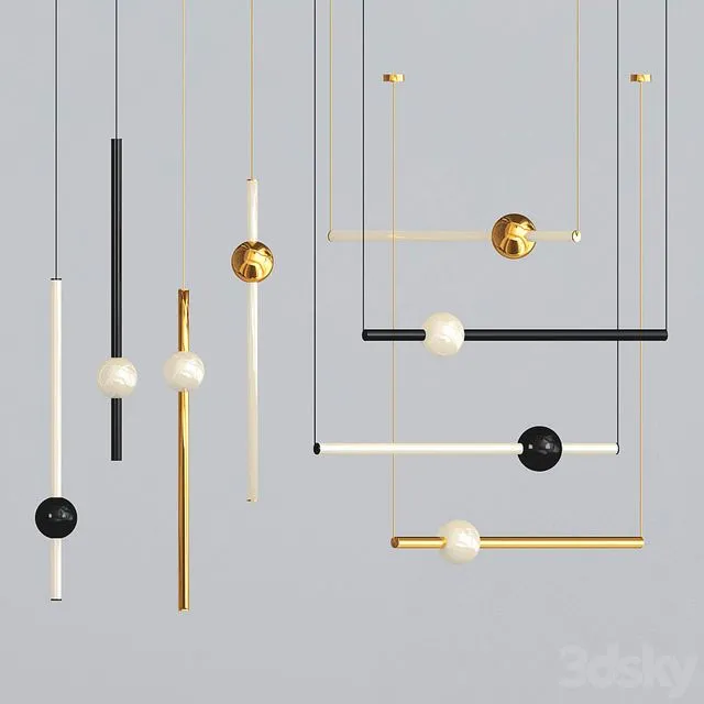 Orion globe light 3D Model