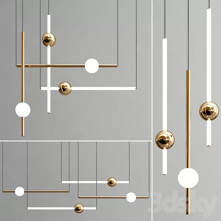 Orion Globe Light by Lee Broom 3D Model