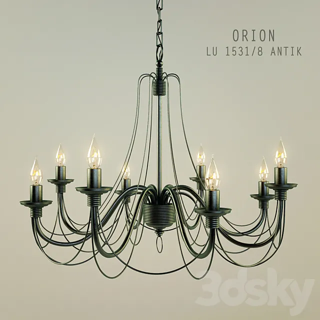 ORION LU 1531_8 Antik 3D Model