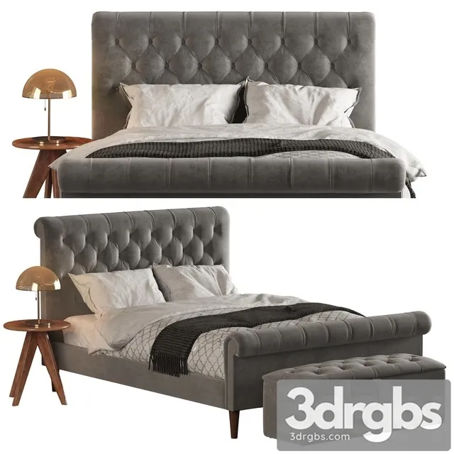 Orkney Bed 3D Model Free