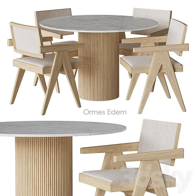 Ormes Edem Table and chairs by Cosmo Free Download