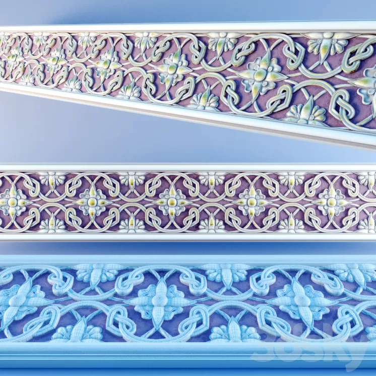 Ornament number 8 3D Model