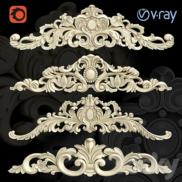 Ornament One 3D Model