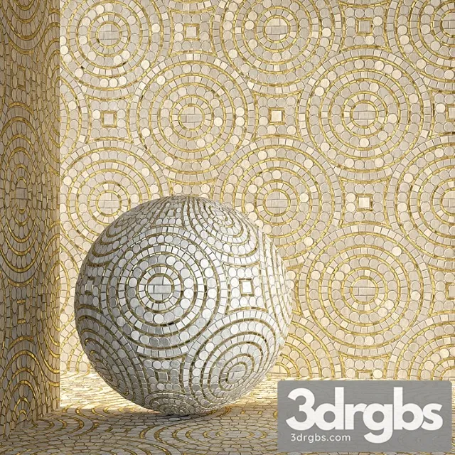 Orson Handmade Mosaic Tile by New Ravenna 3D Model Free