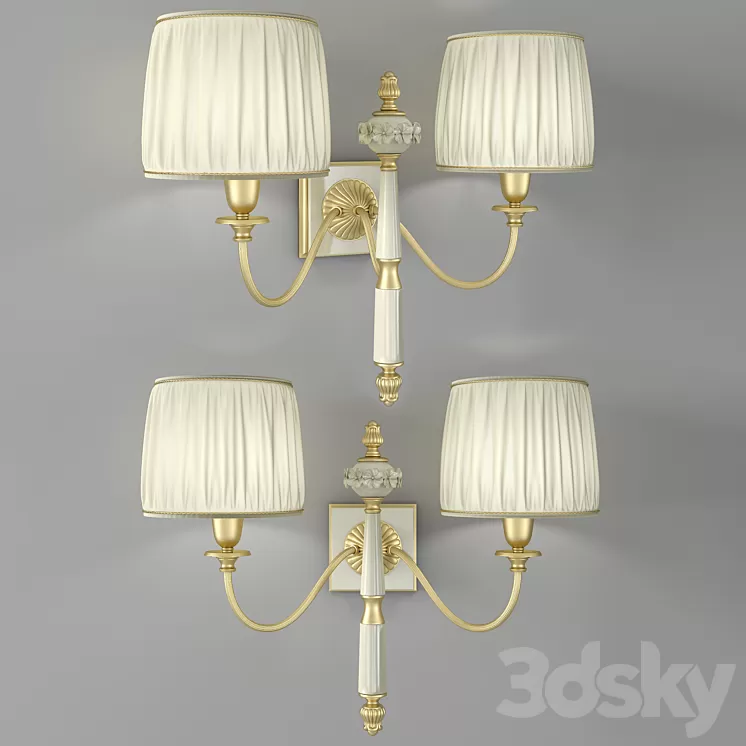 Ortensia_Light_wall_lamp_2 3D Model