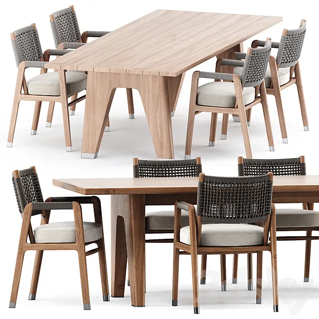 ORTIGIA CHAIR and MONREALE TABLE by flexform Free Download