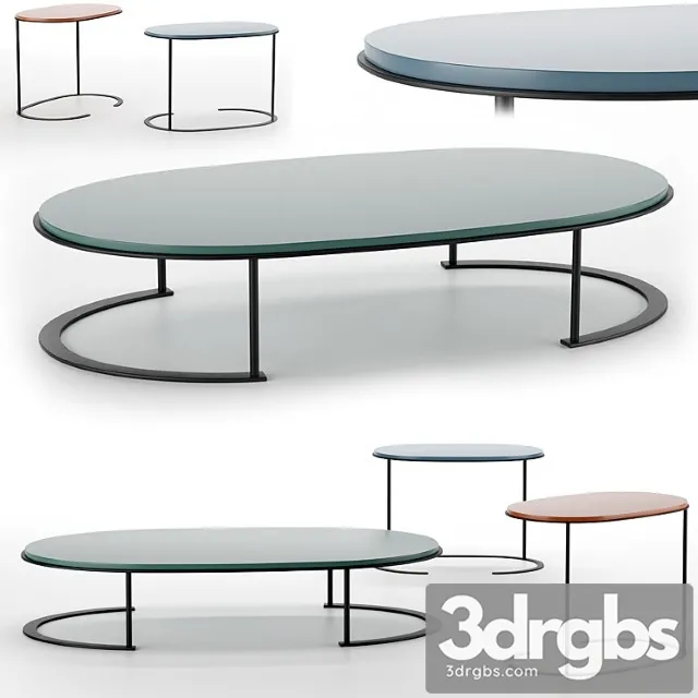 Ortis by lema side table 2 3D Model Free