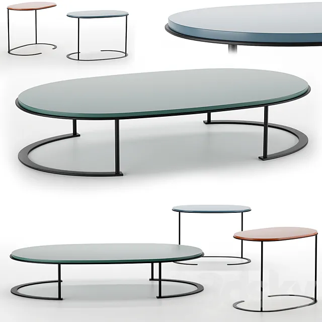 Ortis by Lema Side Table 3DModel