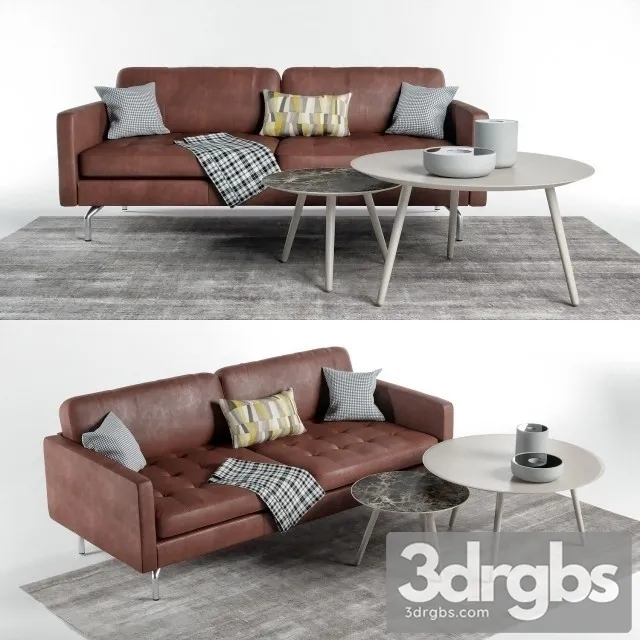 Osaka Sofa 01 3D Model Free