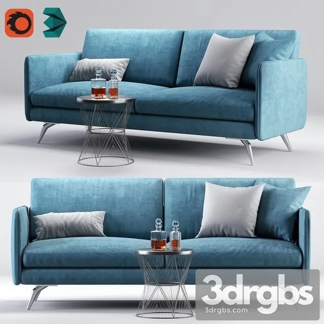 Osaka Sofa 3D Model Free