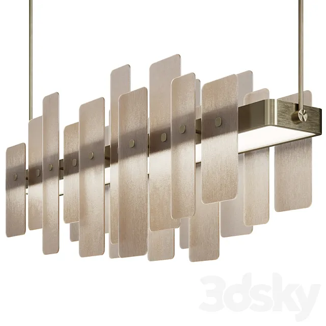 Oscar Chandelier SICIS 3D Model