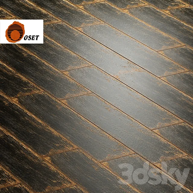 OSET CERAMICA COLLECTION BOSCO DARK 3D Model