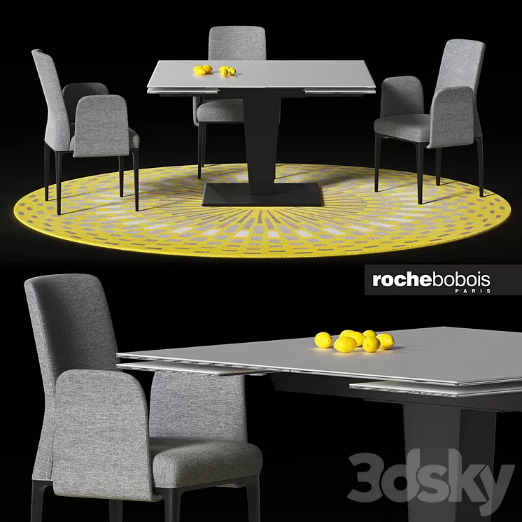OSIRIS DINING TABLE \/ AIDA BRIDGE 3D Model