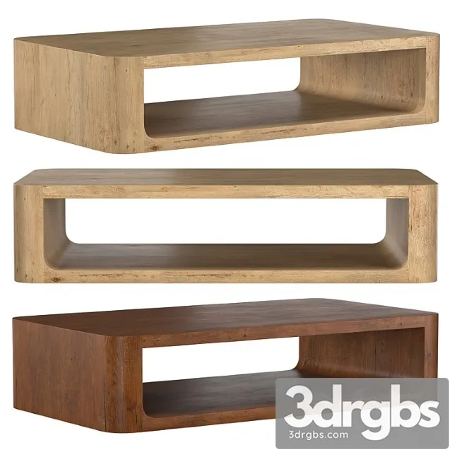 Oslo Open Coffee Table 3D Model Free