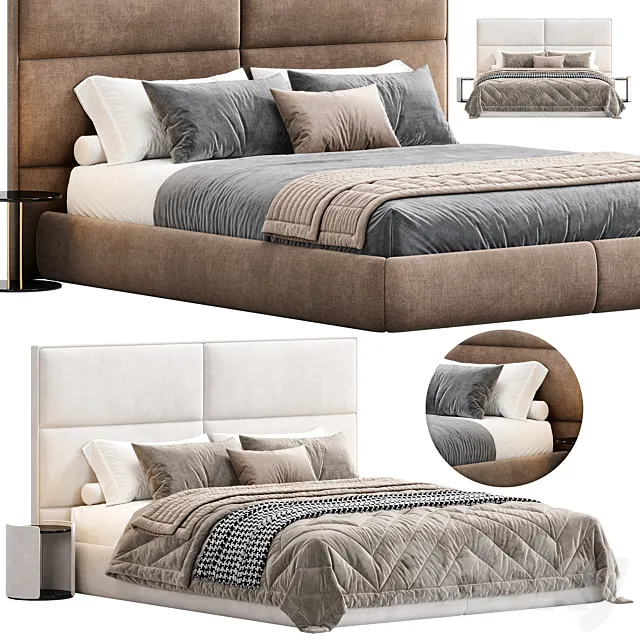 Oslo Pro 160 Bed 3D Model