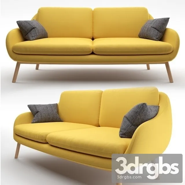 Oslo Sofa 3D Model Free