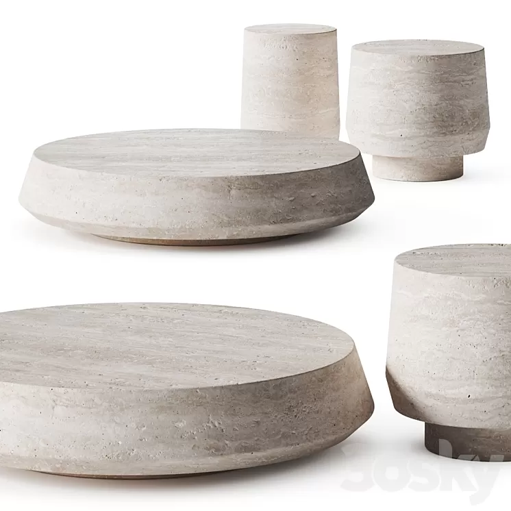 Osminin Studio Timeless Coffee Tables 3D Model Free