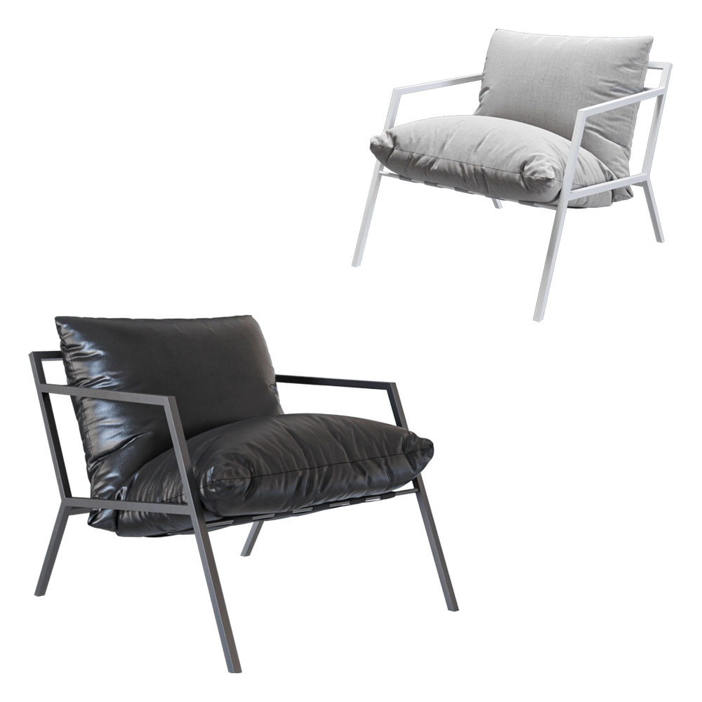 Ossen - Armchair Ossen-1 3D Model