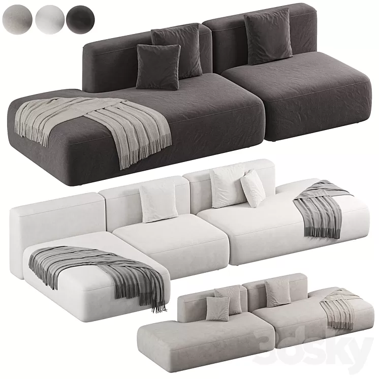 Ossen Sofa 3D Model