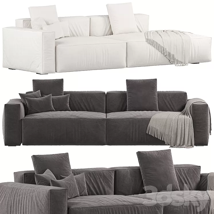 Ossen Sofa By Kredstore 3D Model