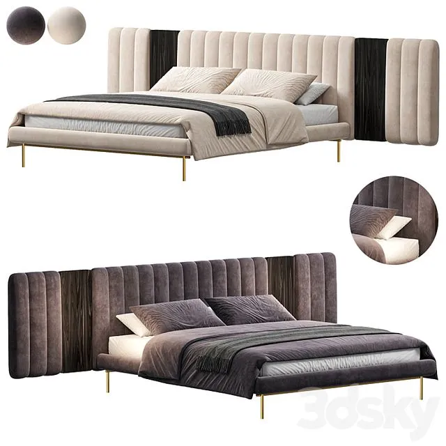 OTELLO BED By DITRE ITALIA 3D Model