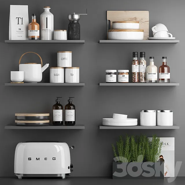 other kitchen accessories 23 3D Model