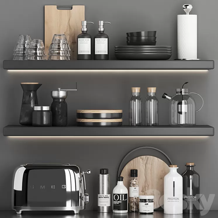 other kitchen accessories 37 3D Model Free