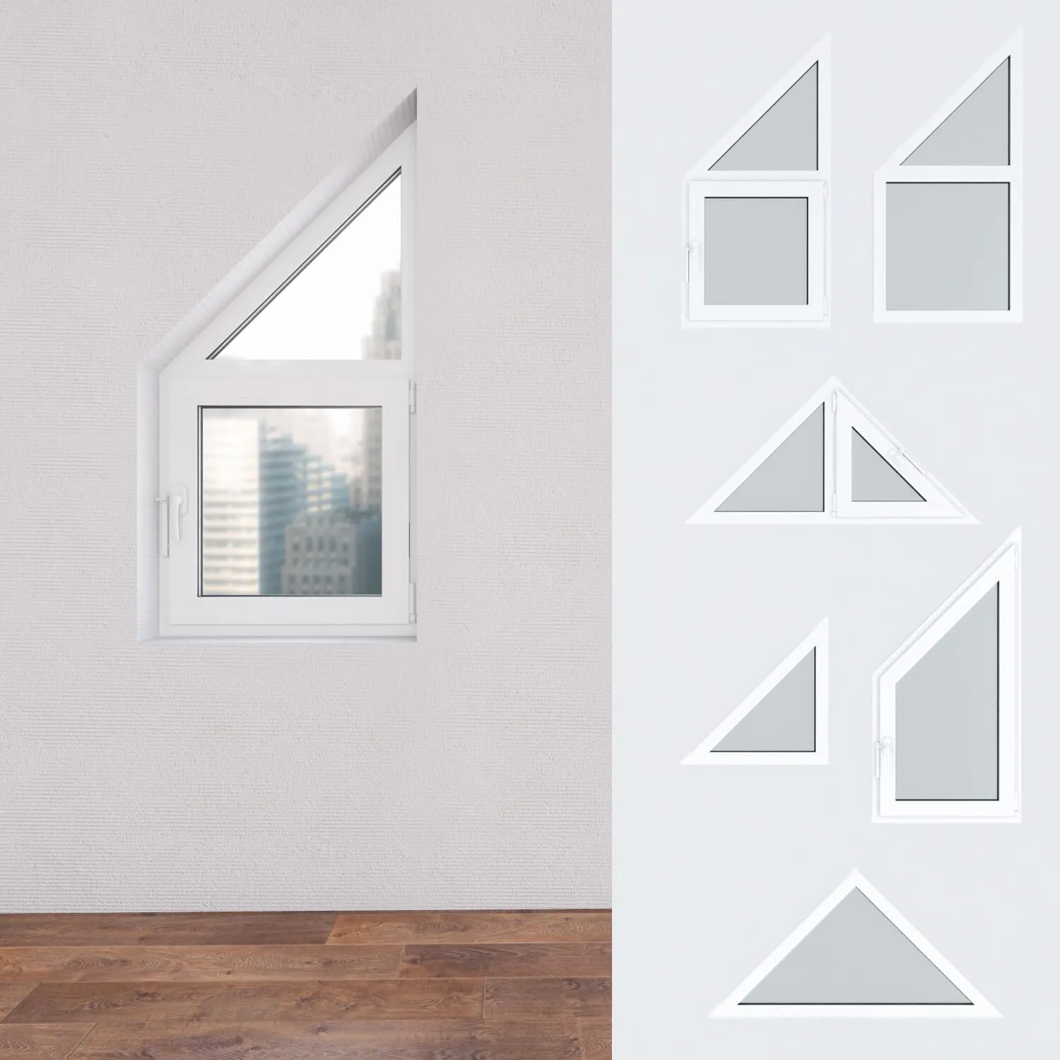 other-models - A set of plastic windows 11 3D Model