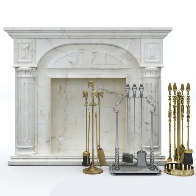 other-models - Accessories for the fireplace 3D Model