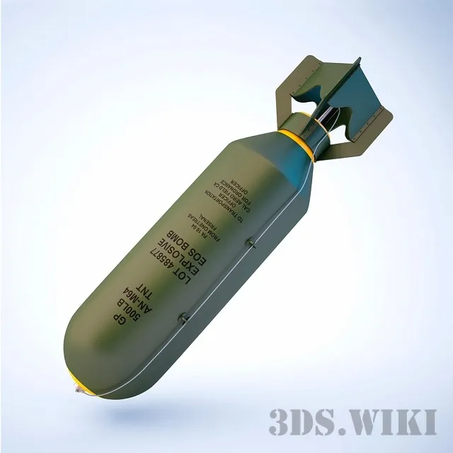 other-models - Air Bomb 3D Model