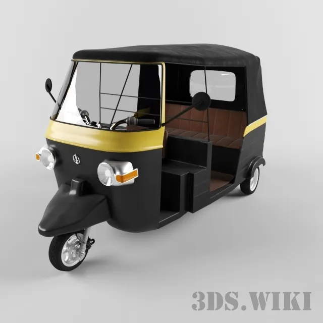 other-models - Auto rickshaw 3D Model