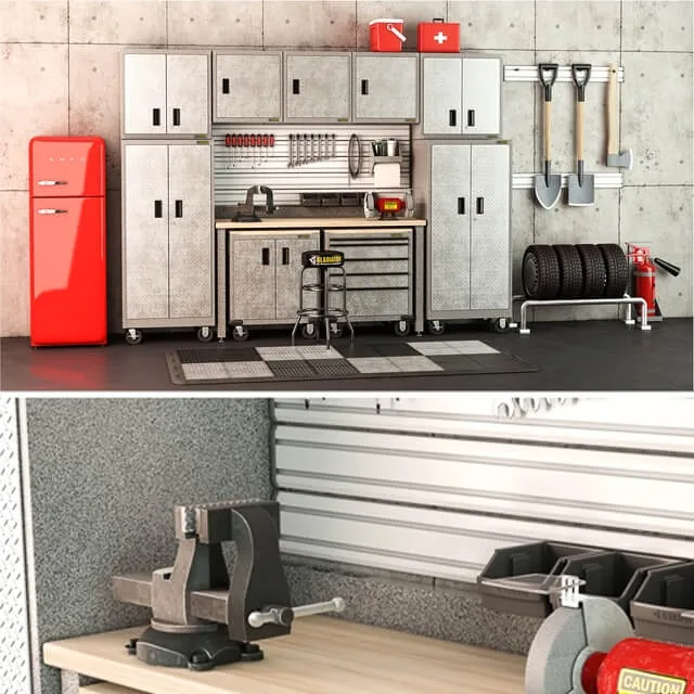 other-models - Auto workshop Gladiator Collection 3D Model