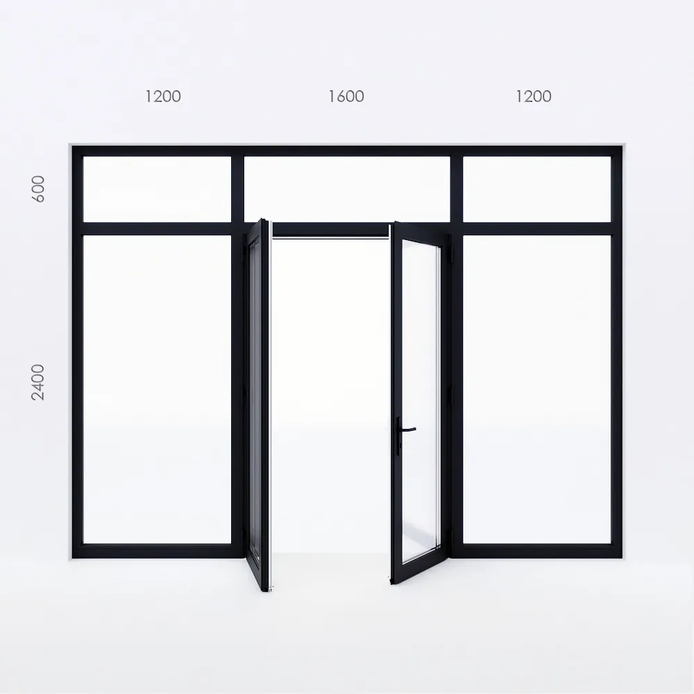 other-models - Balcony door Alumil 2 3D Model