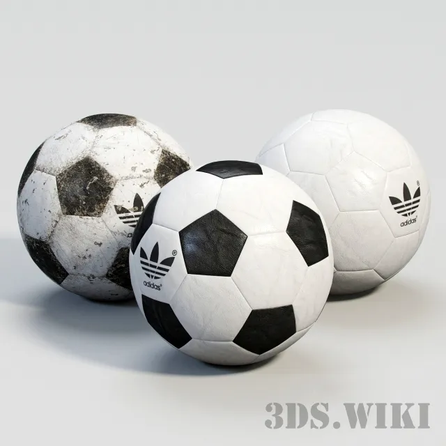 other-models - Balls Adidas 3D Model
