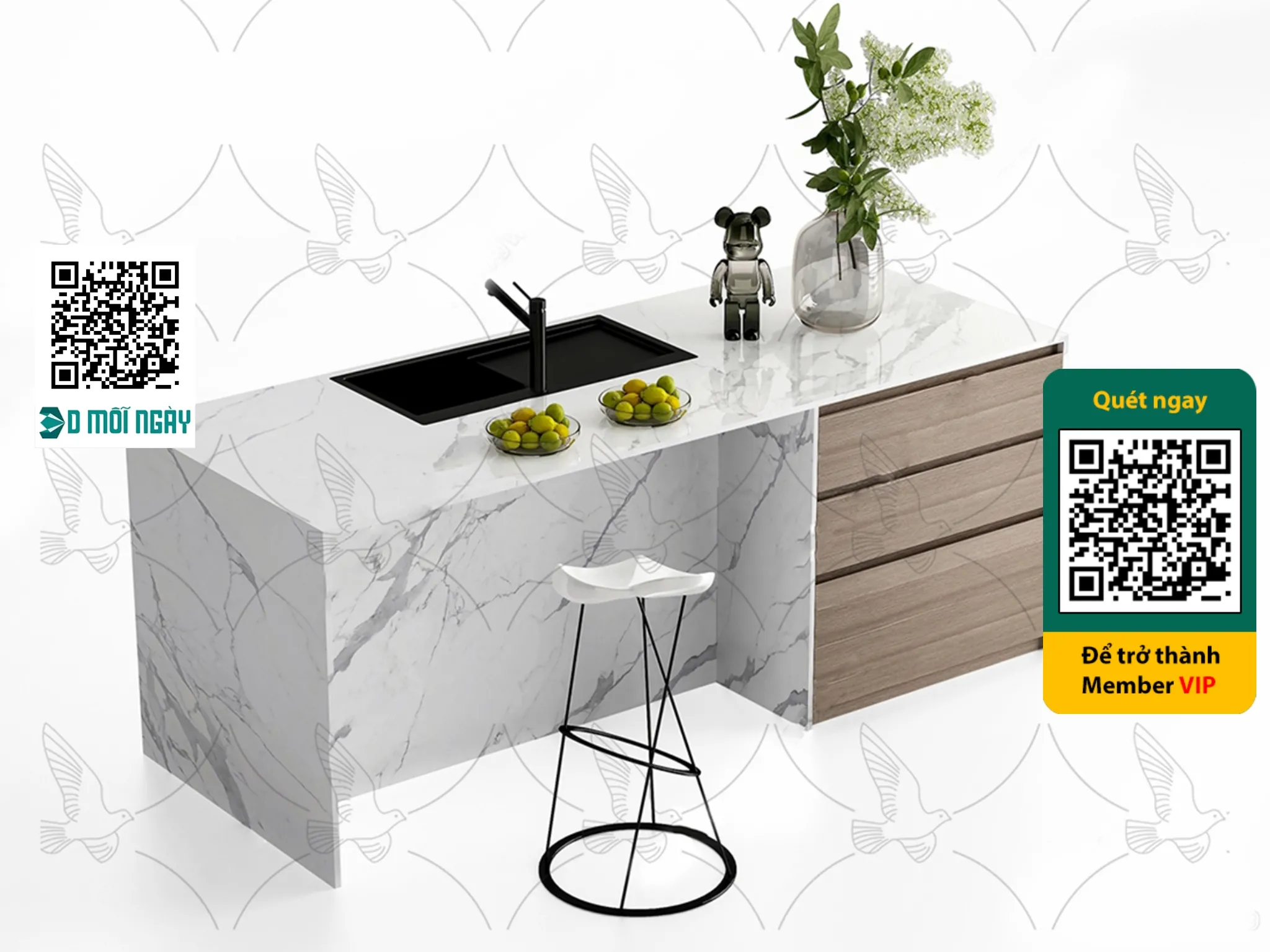 OTHER MODELS - BAR - VRAY / CORONA - 3D MODEL - 4077