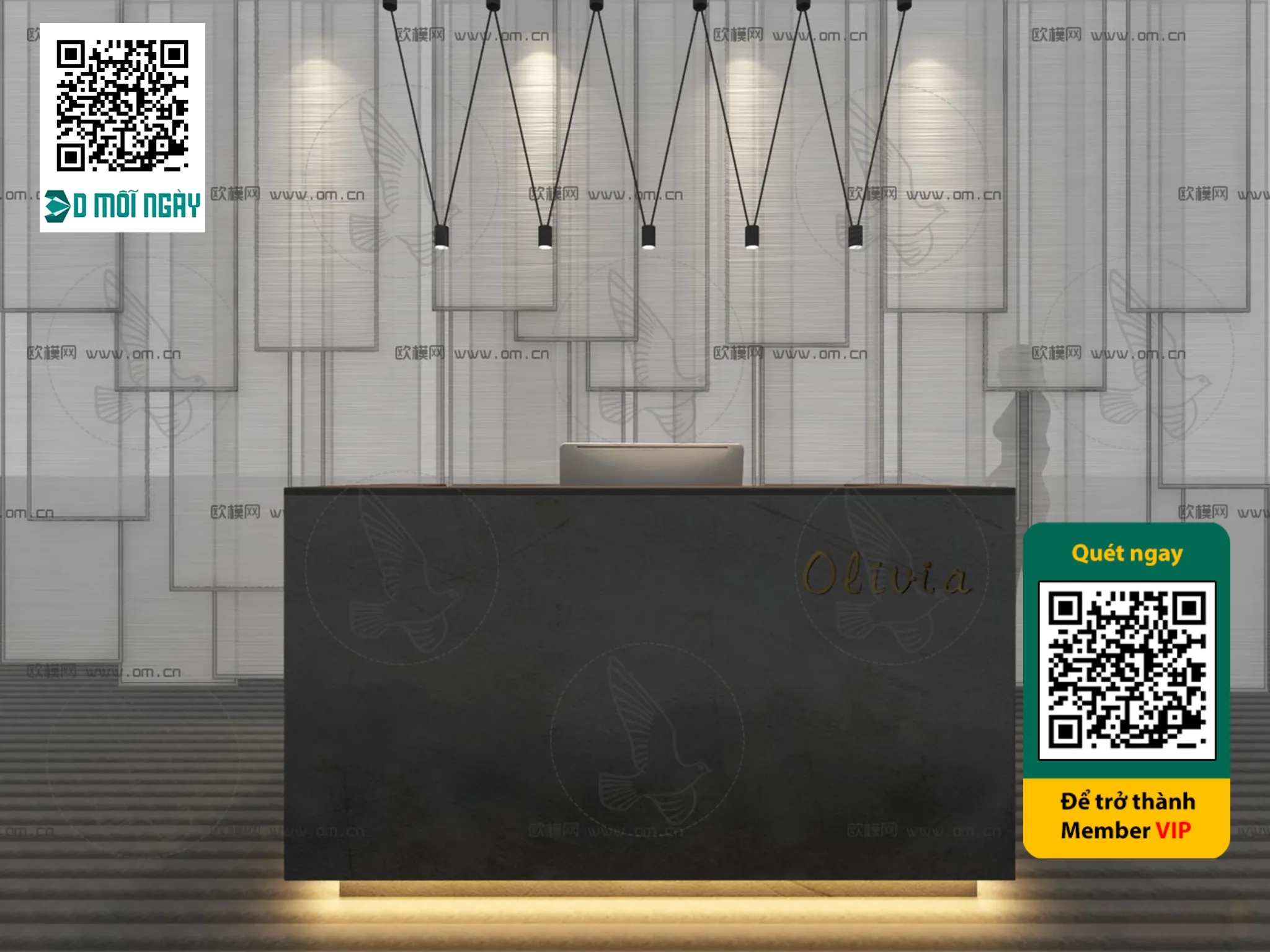 OTHER MODELS - BAR - VRAY / CORONA - 3D MODEL - 4302