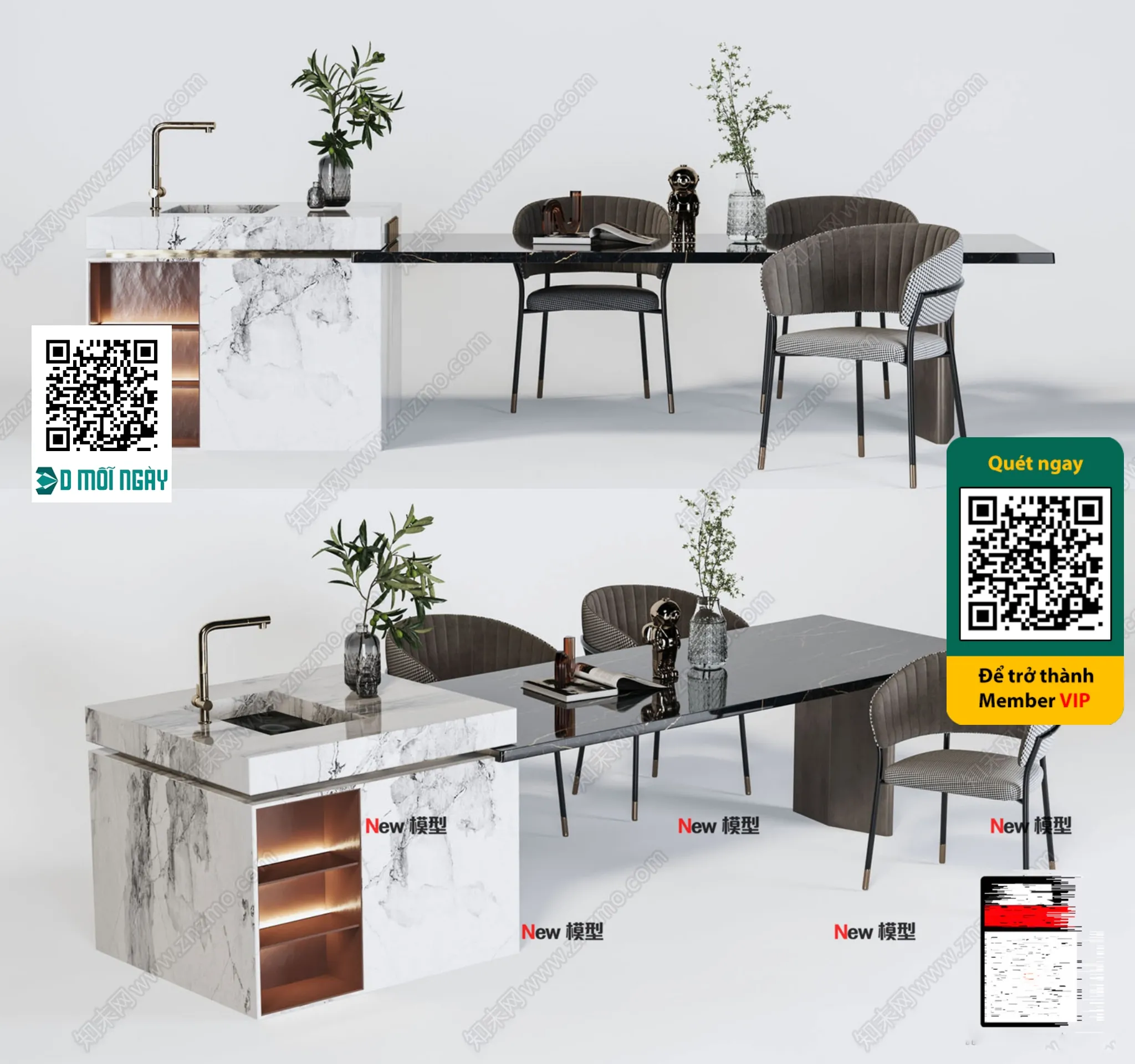 OTHER MODELS - BAR - VRAY / CORONA - 3D MODEL - 4855