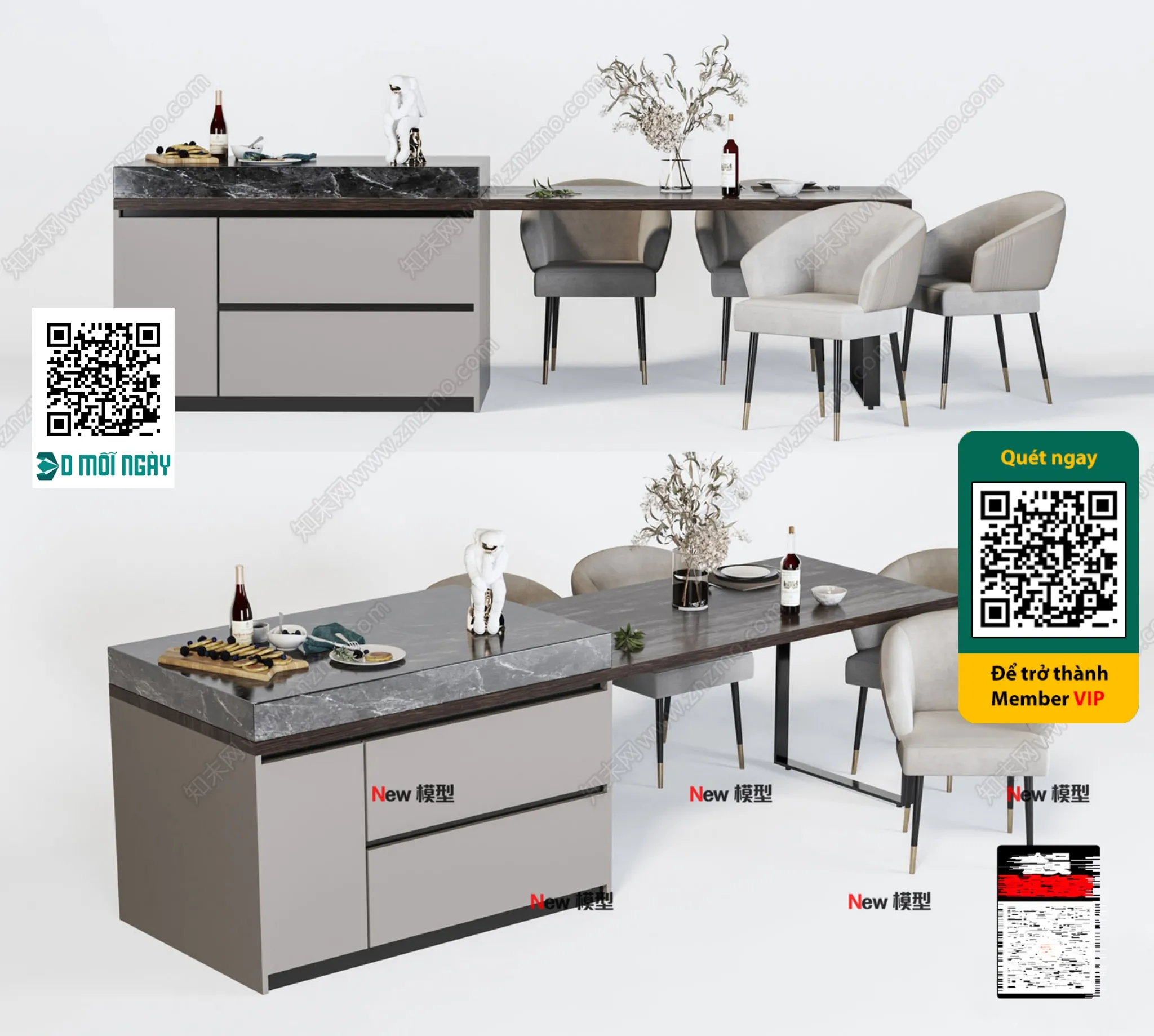 OTHER MODELS - BAR - VRAY / CORONA - 3D MODEL - 4858