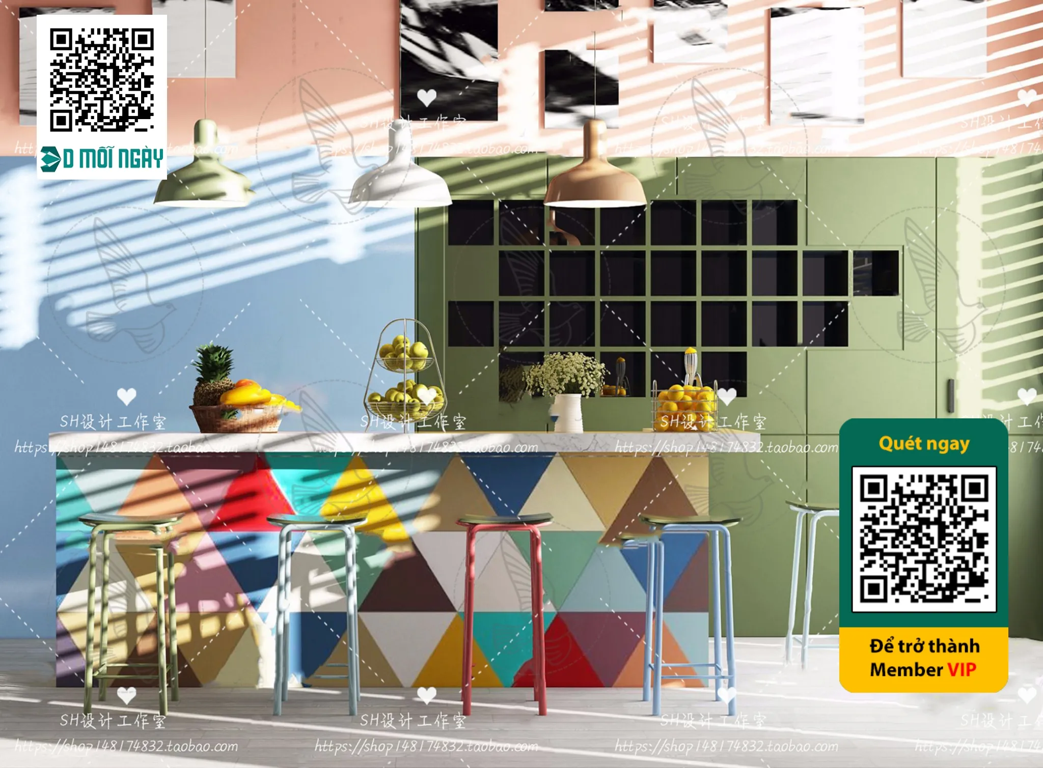 OTHER MODELS - BAR - VRAY / CORONA - 3D MODEL - 5344