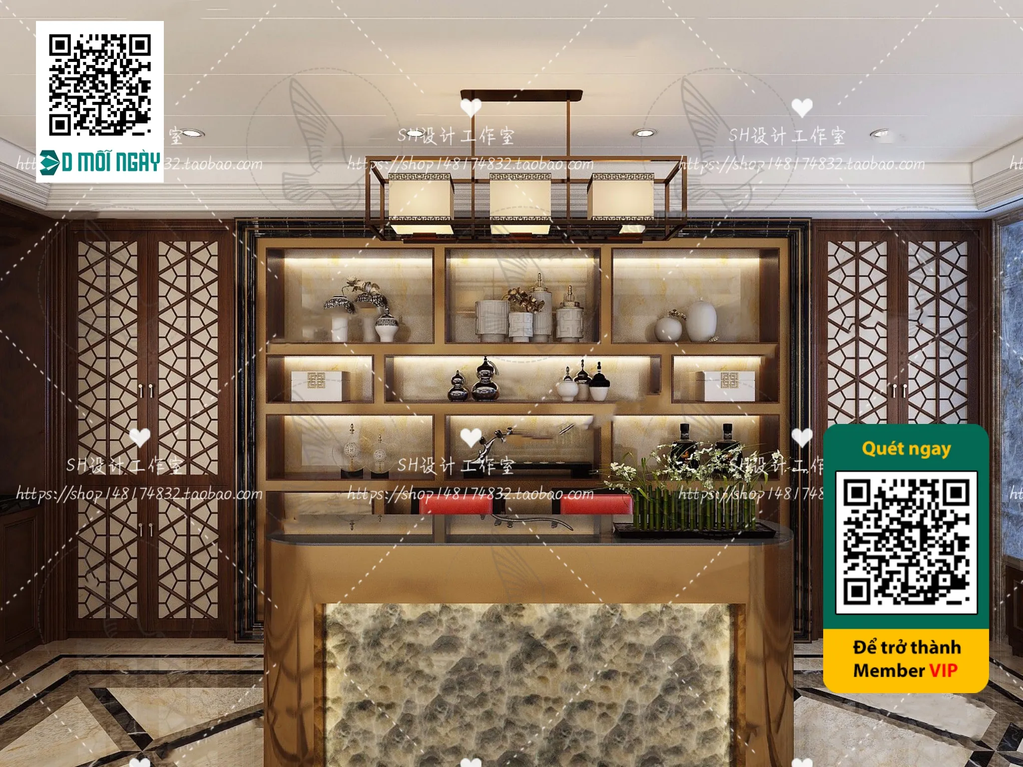 OTHER MODELS - BAR - VRAY / CORONA - 3D MODEL - 5390