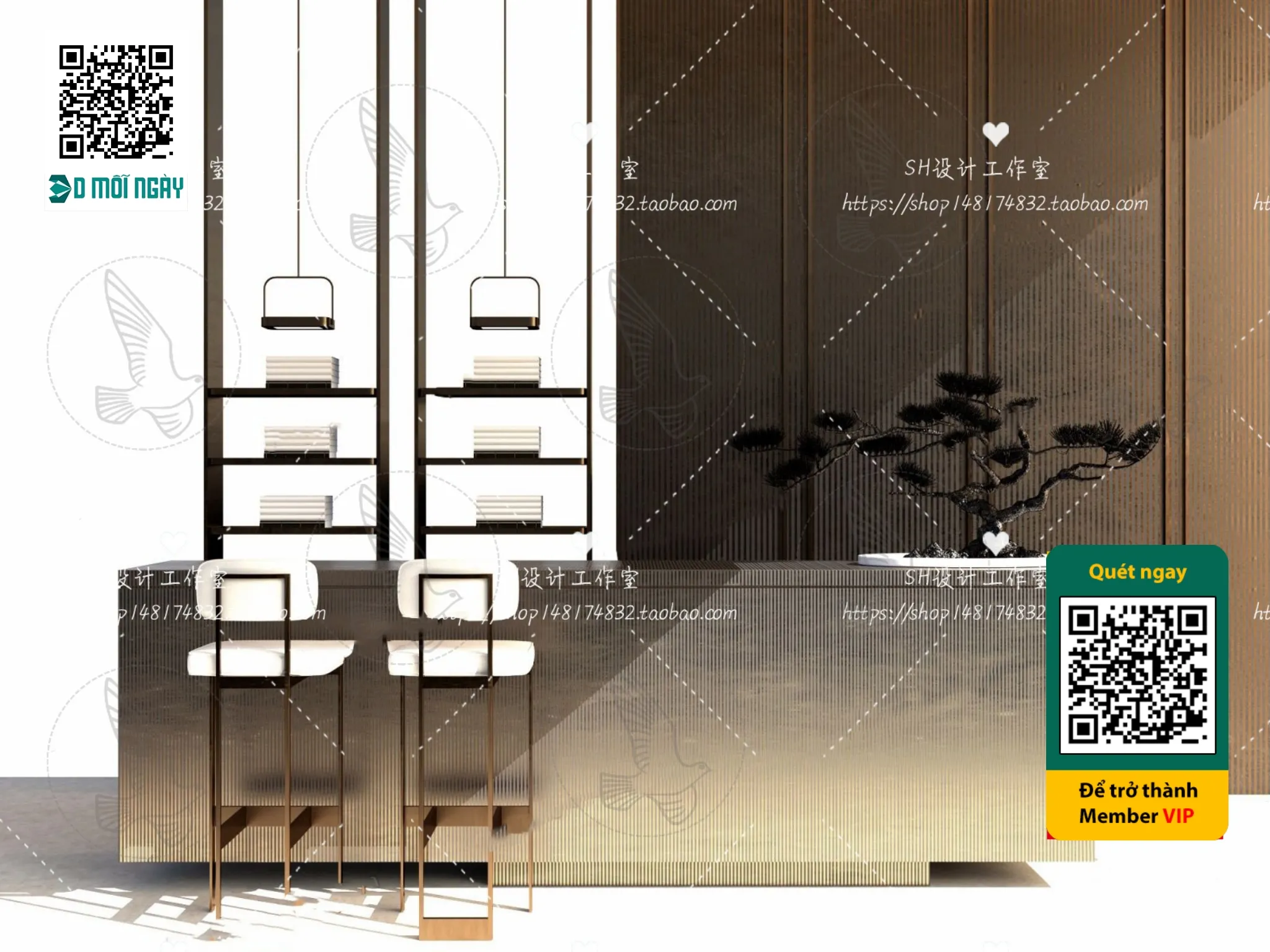 OTHER MODELS - BAR - VRAY / CORONA - 3D MODEL - 5401