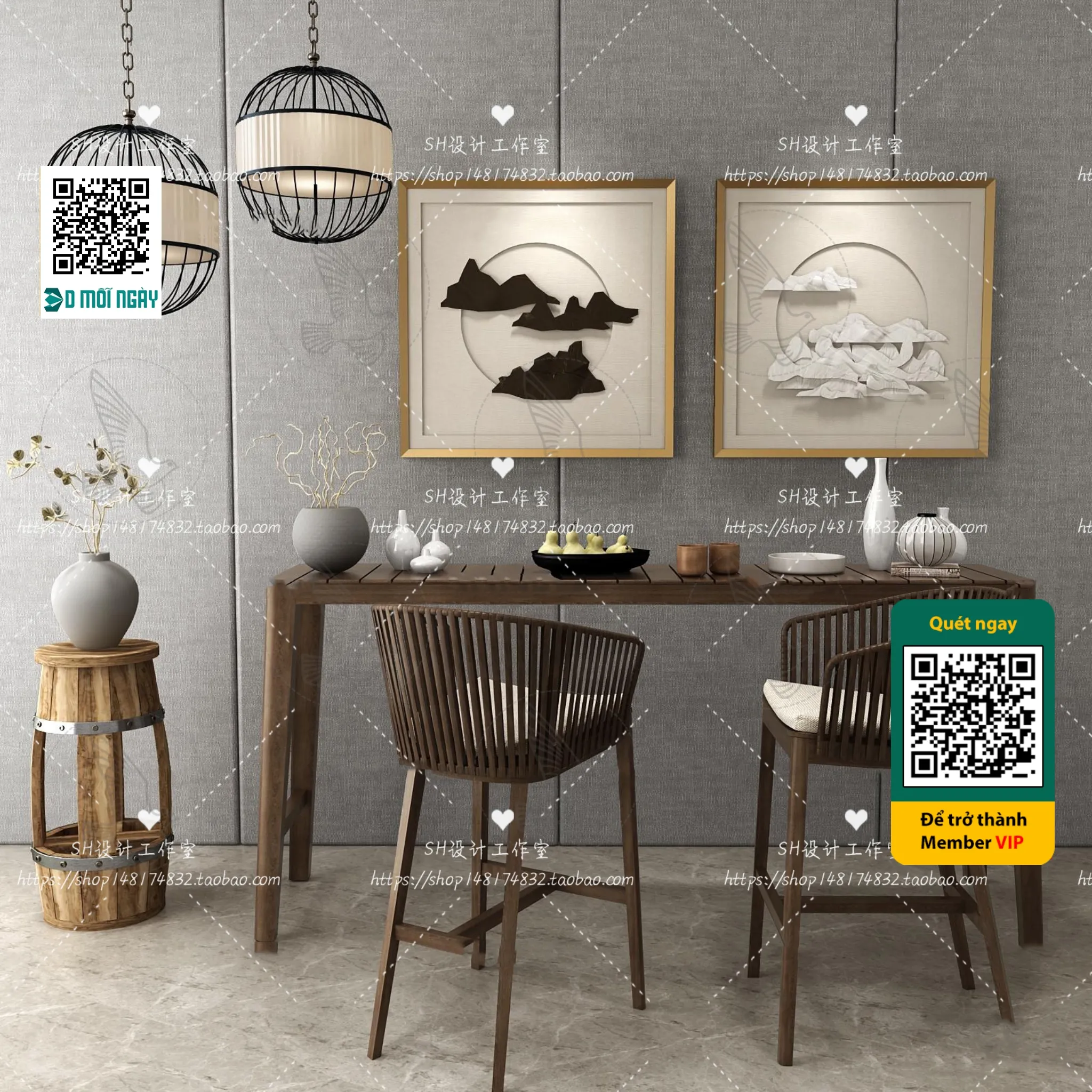 OTHER MODELS - BAR - VRAY / CORONA - 3D MODEL - 5403