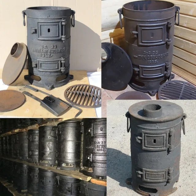 other-models - Barge Kaganovich Stove 3D Model