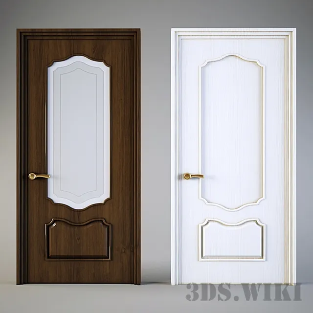 other-models - Beautiful interior door 3D Model