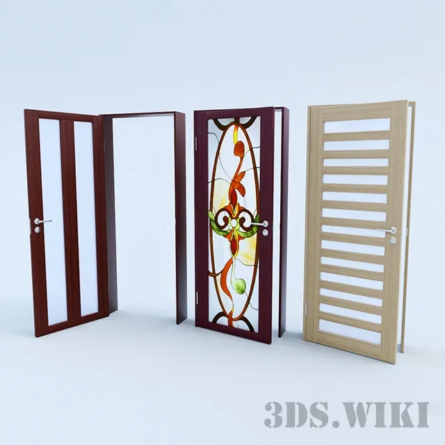 other-models - Beautiful modern interior doors 3D Model
