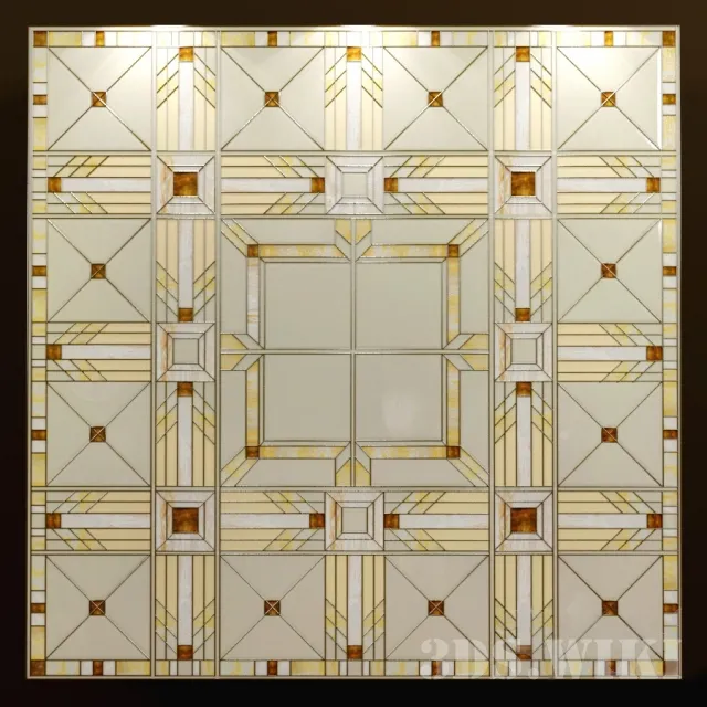 other-models - Beautiful stained glass windows 3D Model